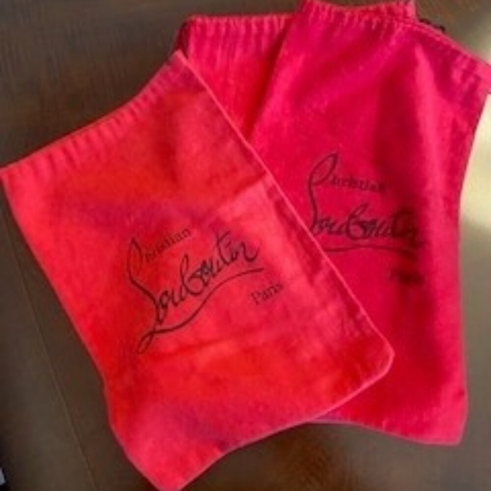 Authentic Christian Louboutin Shoe Bags